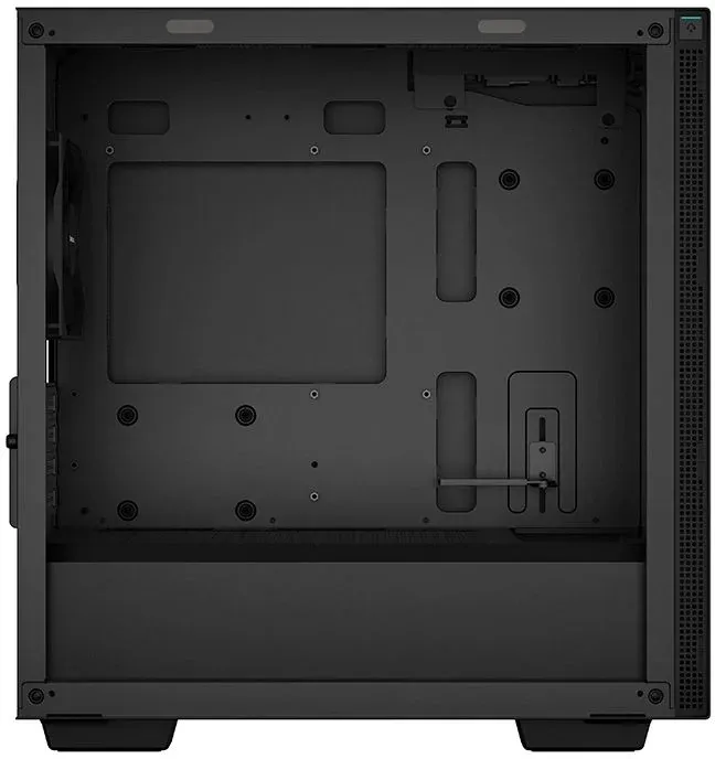 Корпус Deepcool CH370 черный без БП mATX 7x120mm 4x140mm 2xUSB3.0 audio bott PSU - фото 5