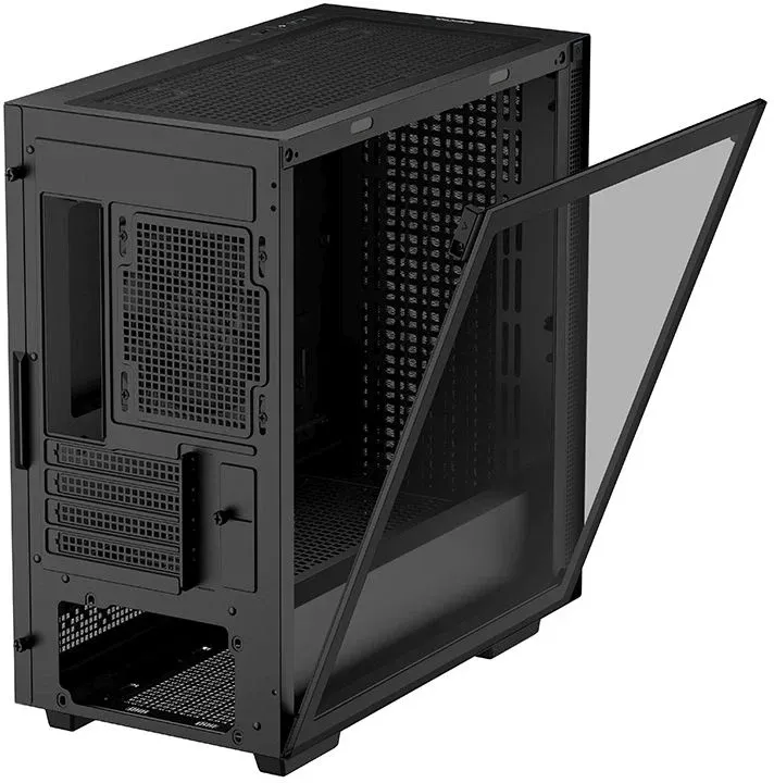 Корпус Deepcool CH370 черный без БП mATX 7x120mm 4x140mm 2xUSB3.0 audio bott PSU - фото 7