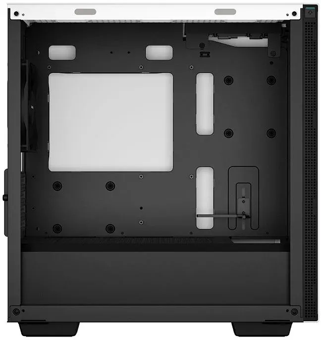 Корпус Deepcool CH370 белый без БП mATX 7x120mm 4x140mm 2xUSB3.0 audio bott PSU - фото 5