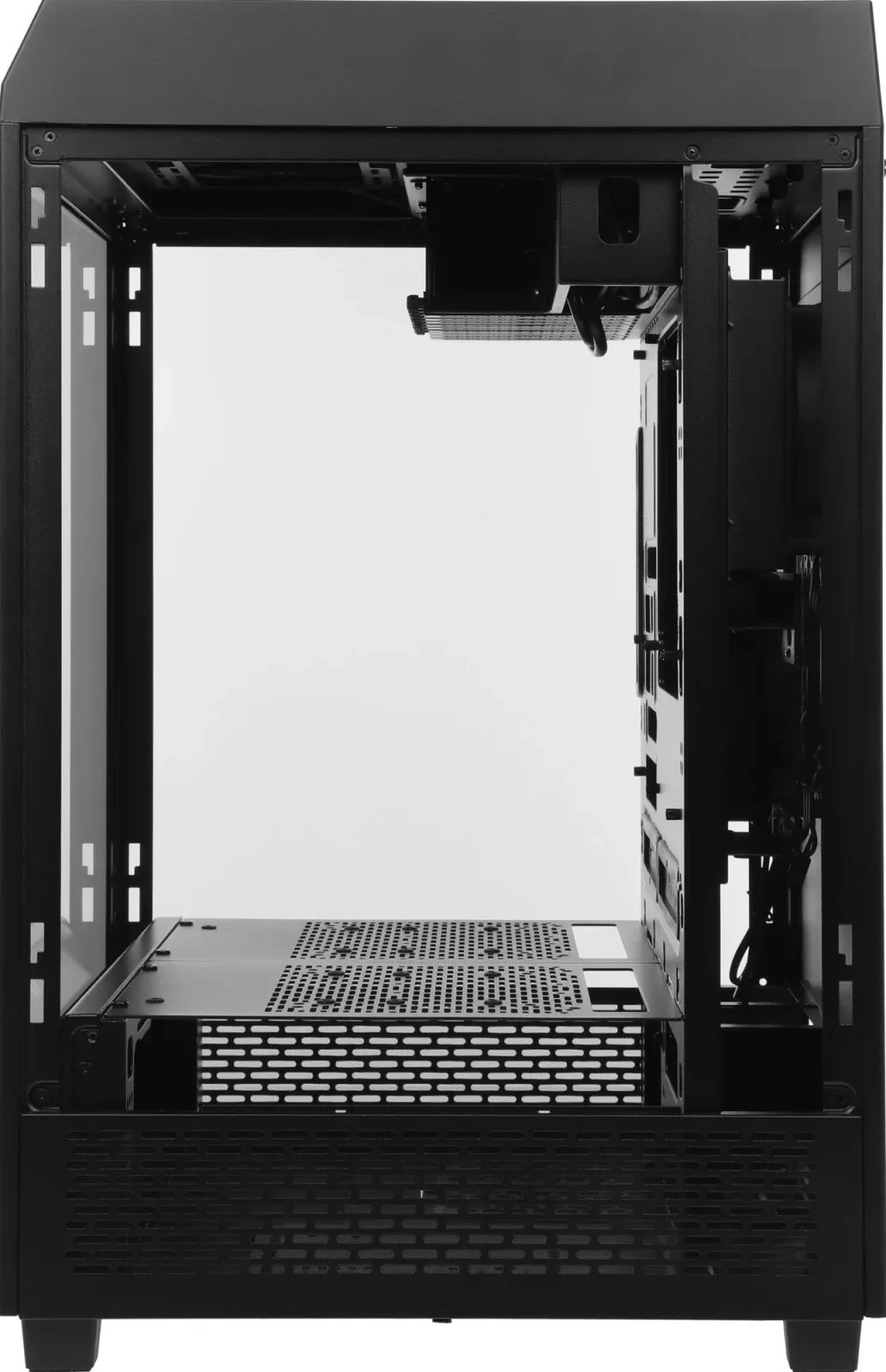 Корпус Thermaltake The Tower 500 черный без БП ATX 11x120mm 5x140mm 4xUSB3.0 audio bott PSU - фото 6