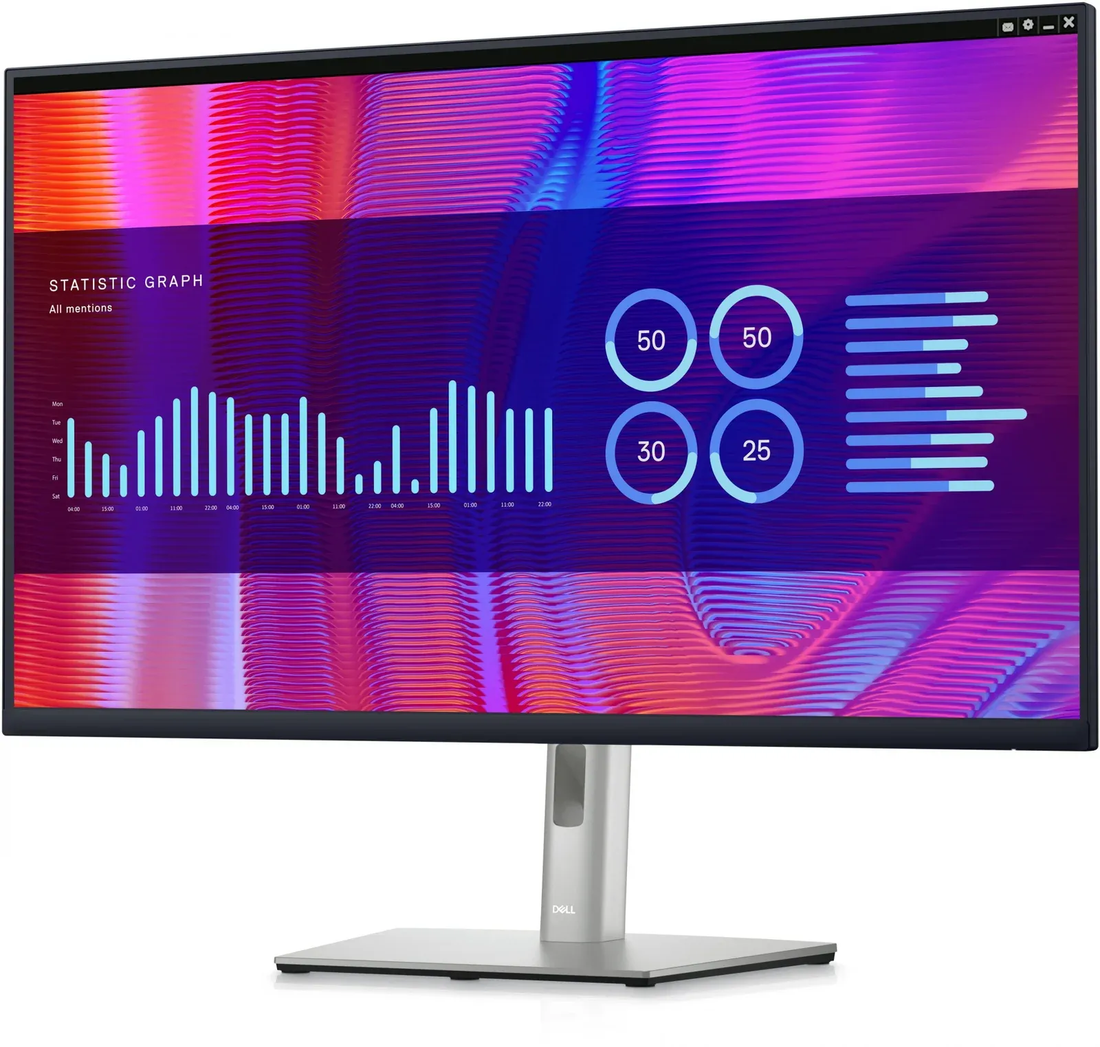 Монитор Dell 32 P3223DE черный IPS LED 5ms 16:9 HDMI матовая HAS Piv 1000:1 350cd 178гр/178гр 2560x1440 60Hz DP USB 11.7кг - фото 1