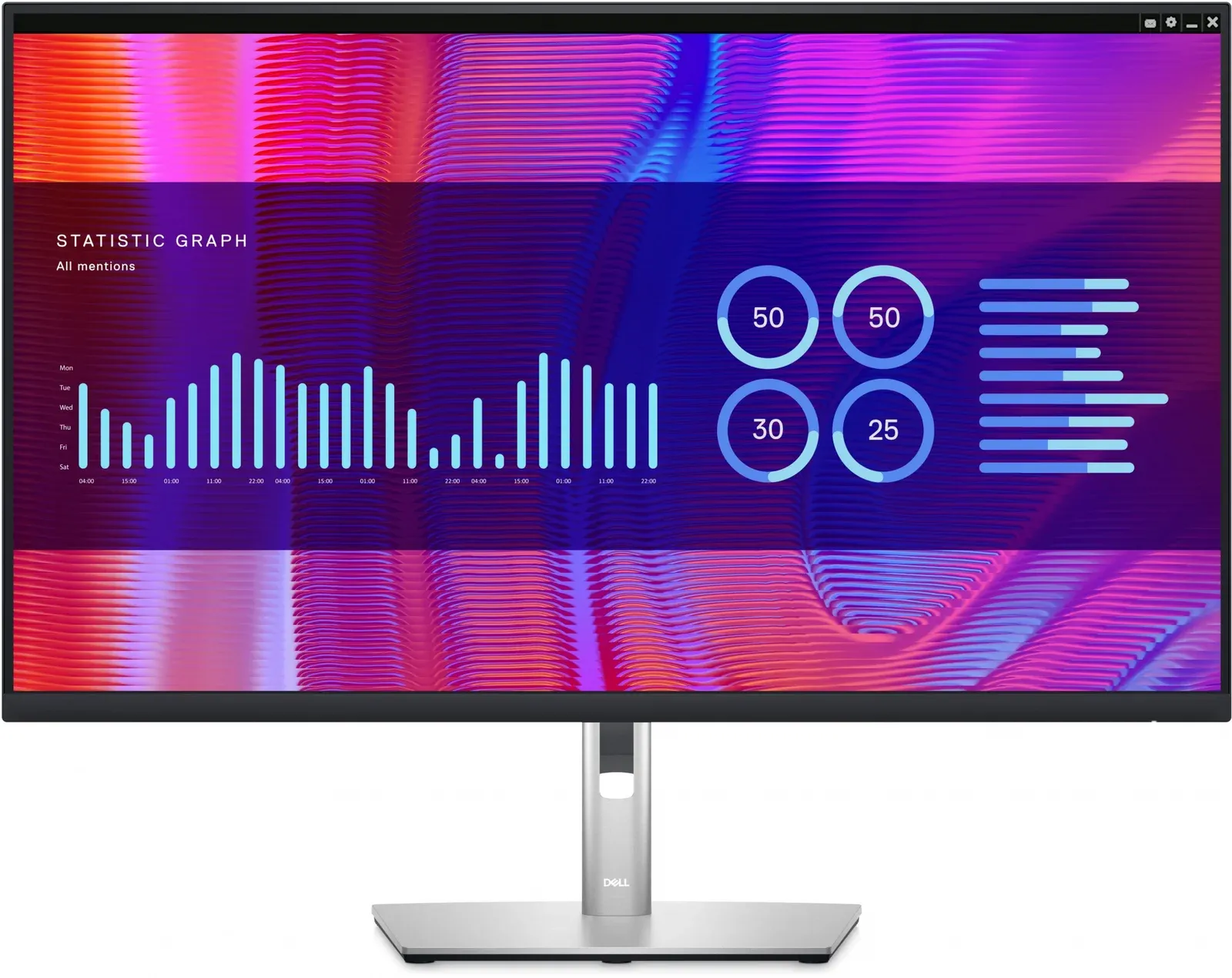 Монитор Dell 32 P3223DE черный IPS LED 5ms 16:9 HDMI матовая HAS Piv 1000:1 350cd 178гр/178гр 2560x1440 60Hz DP USB 11.7кг - фото 4