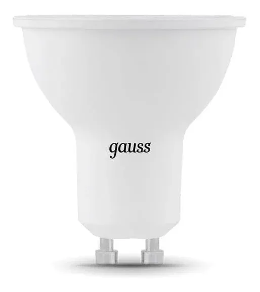 Лампа светодиодная Gauss MR16 7Вт цок.:GU10 спот 220B св.свеч.бел.нейт. MR16 упак.:10шт 101506207 - фото 7
