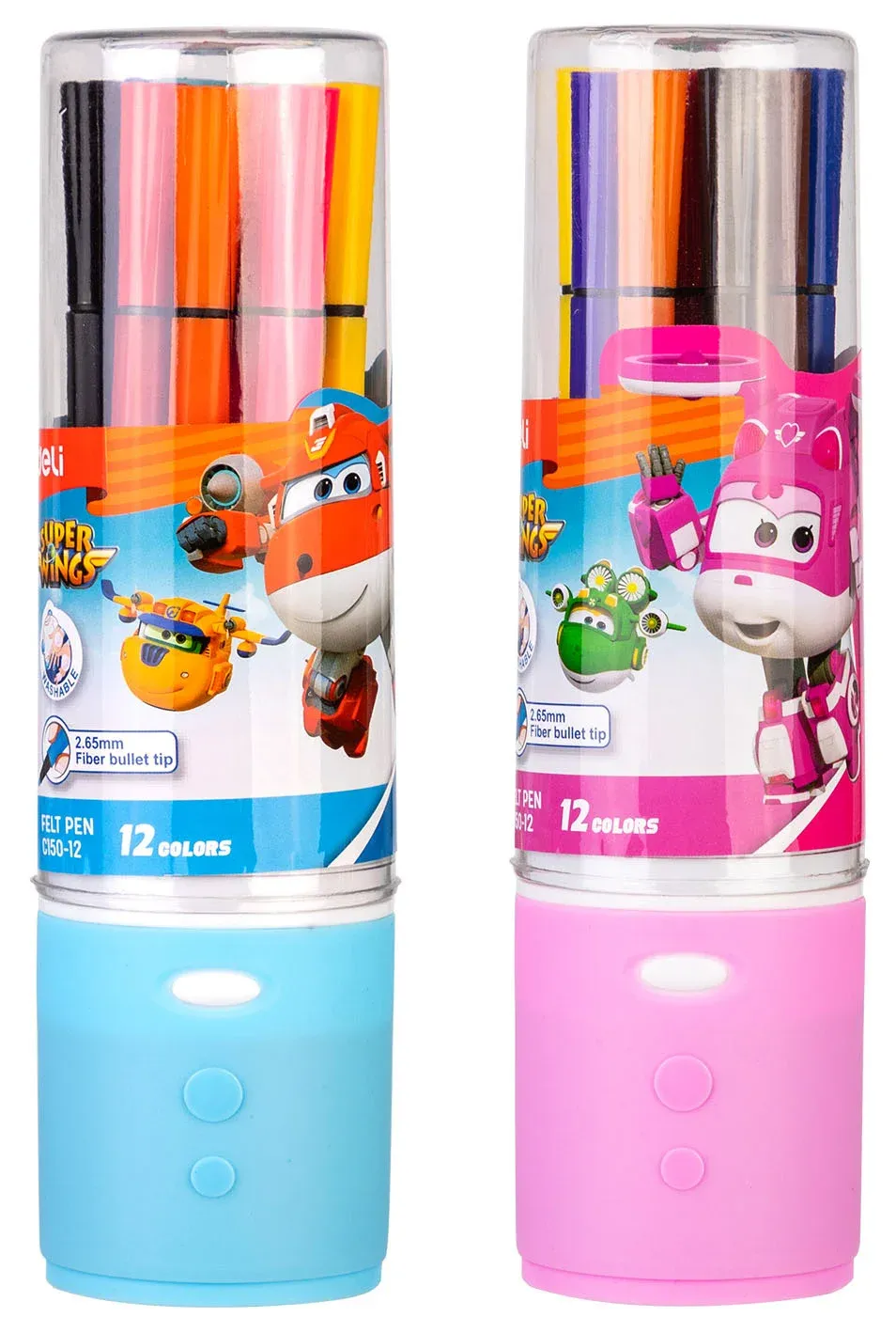 Фломастеры DELI EC150-12 - фото 3