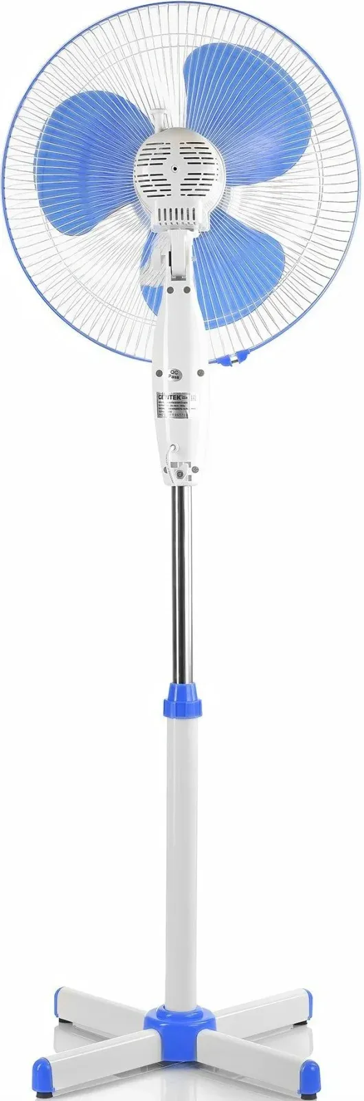 Вентилятор напольный Centek CT-5015 40Вт скоростей:3 черный - фото 2