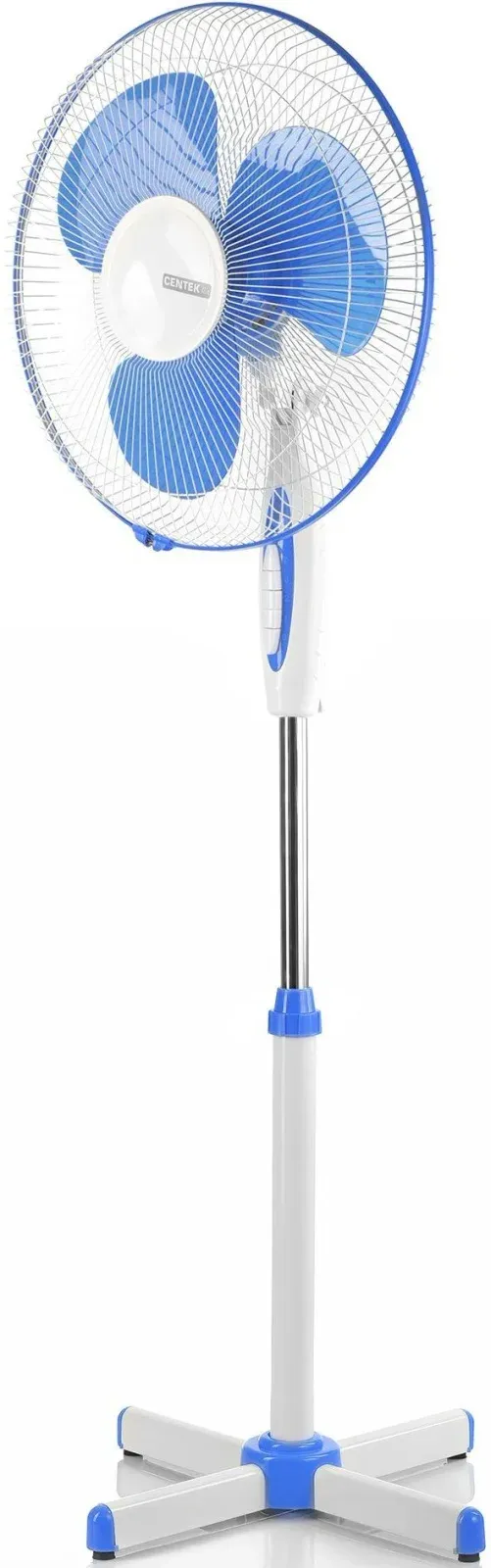 Вентилятор напольный Centek CT-5015 40Вт скоростей:3 синий - фото 4