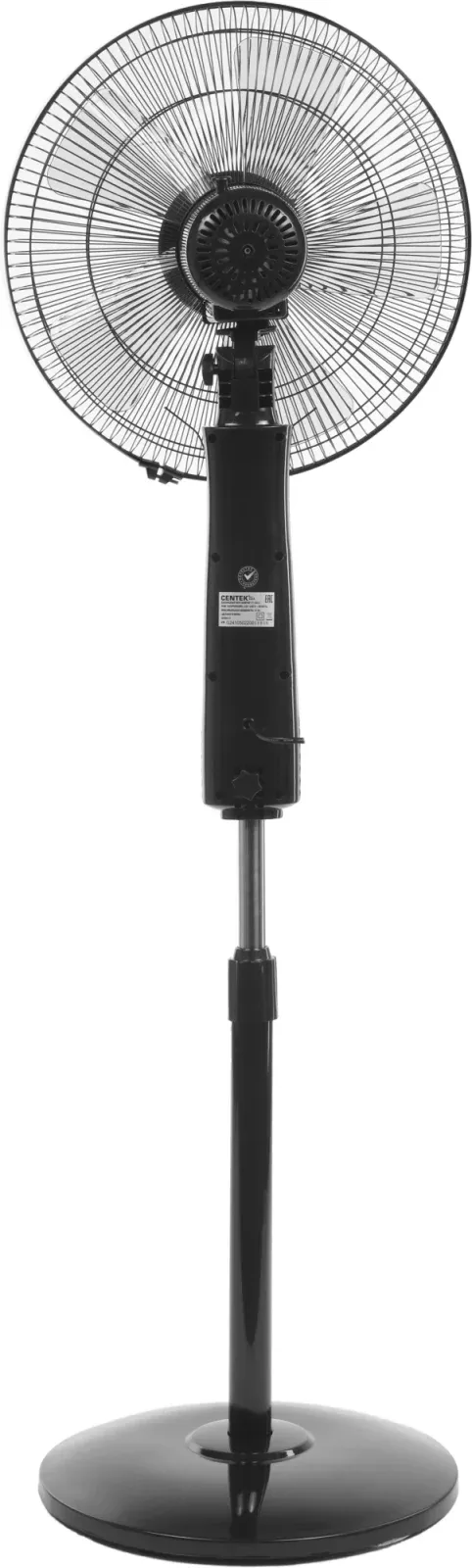 Вентилятор напольный Centek CT-5022 55Вт скоростей:3 черный - фото 8