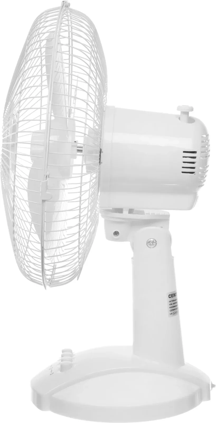 Вентилятор настольный Centek CT-5007 30Вт скоростей:3 белый - фото 3