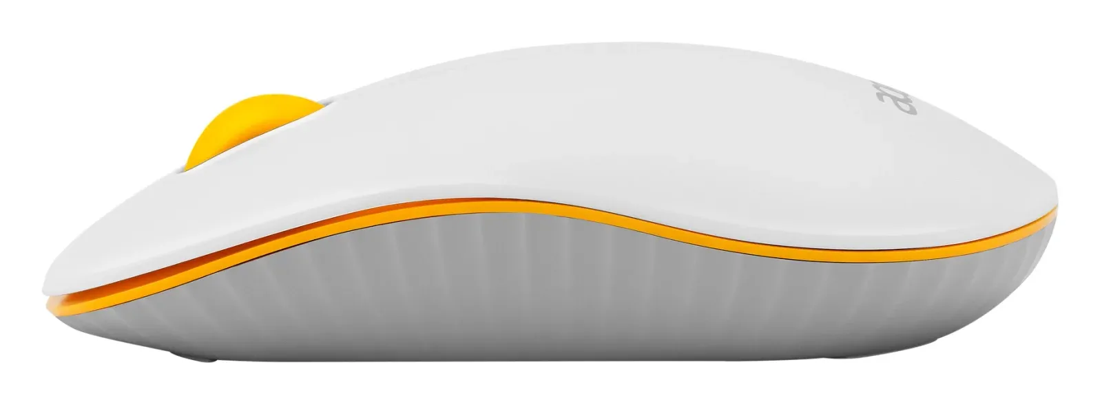 Мышь Acer OMR200 белый/желтый оптическая 1200dpi беспров. USB для ноутбука 3but ZL.MCEEE.020 - фото 4