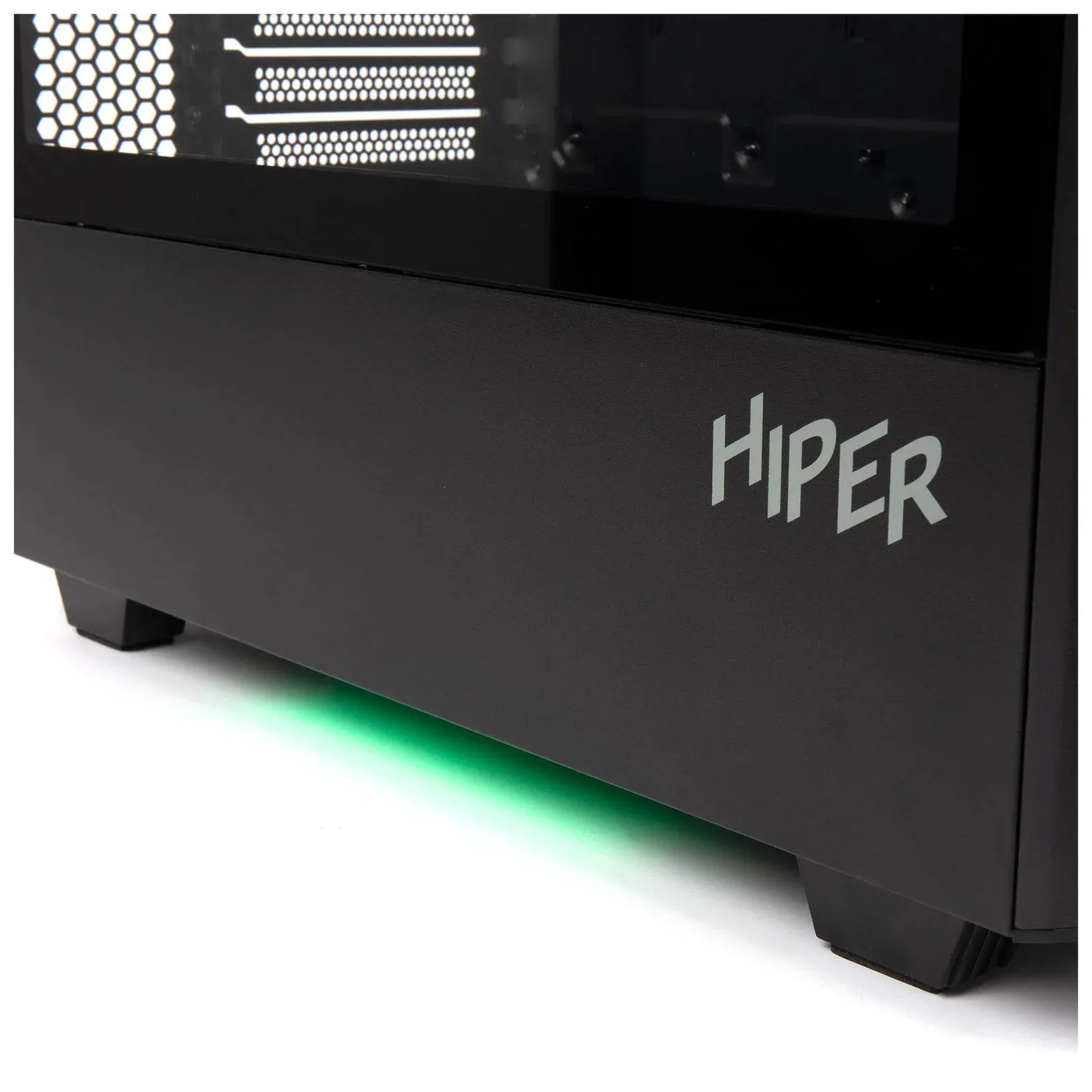 Корпус Hiper PB81 черный без БП ATX 4x120mm 2xUSB2.0 2xUSB3.0 audio bott PSU - фото 7