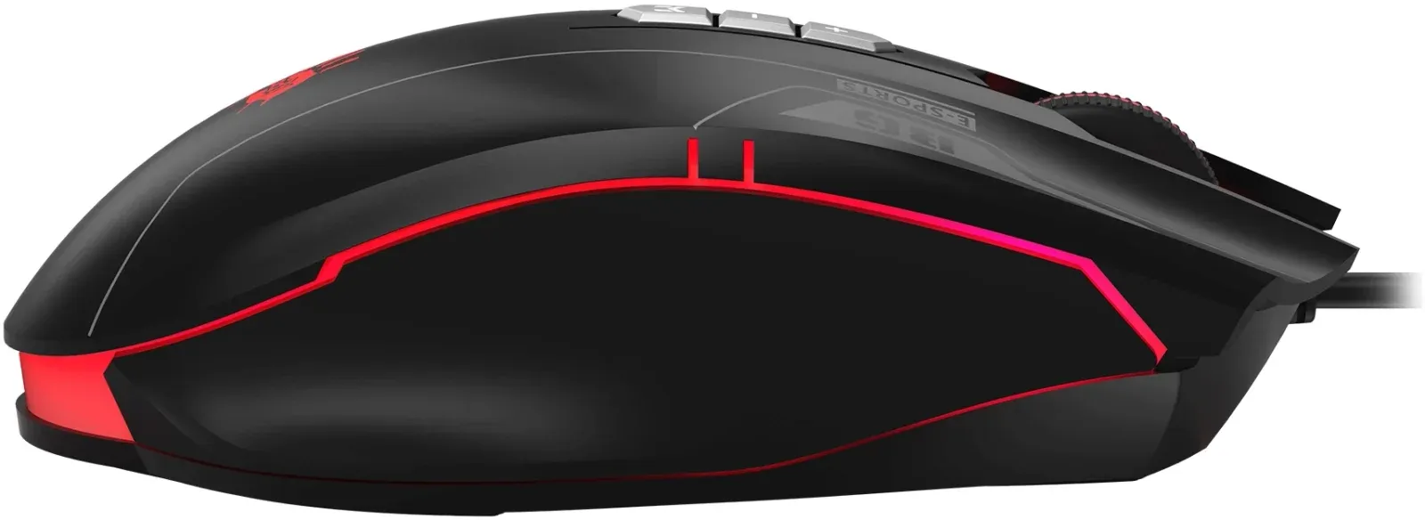 Мышь A4Tech Bloody ES7 черный оптическая 6000dpi USB 8but - фото 6