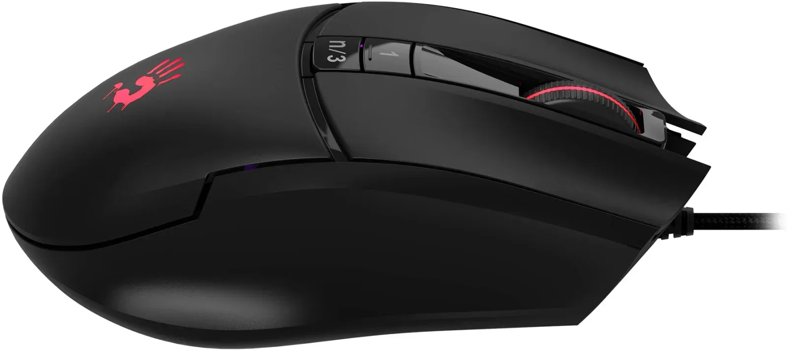 Мышь A4Tech Bloody L65 Max черный оптическая 12000dpi USB 6but L65 MAX/STONE BLACK - фото 4