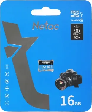 Флеш карта microSDHC 16GB Netac NT02P500STN-016G-S P500 - фото 6