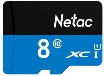 Флеш карта microSDHC 8GB Netac NT02P500STN-008G-S P500 - фото 5
