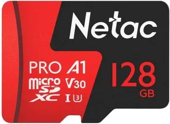 Флеш карта microSDXC 128GB Netac NT02P500PRO-128G-R P500 Extreme Pro + adapter - фото 5
