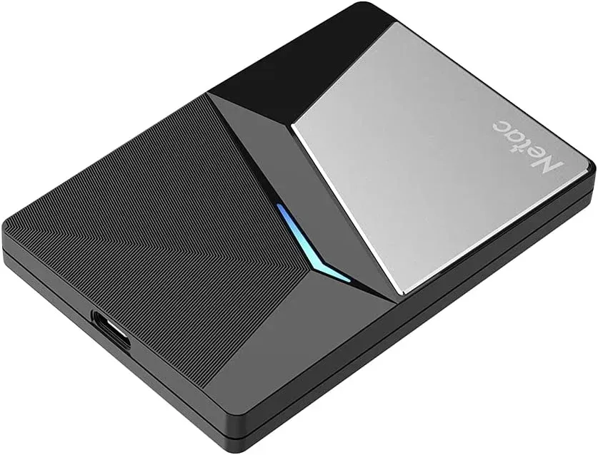 Накопитель SSD Netac USB-C 120Gb NT01Z7S-120G-32BK Z7S 2.5 черный - фото 2