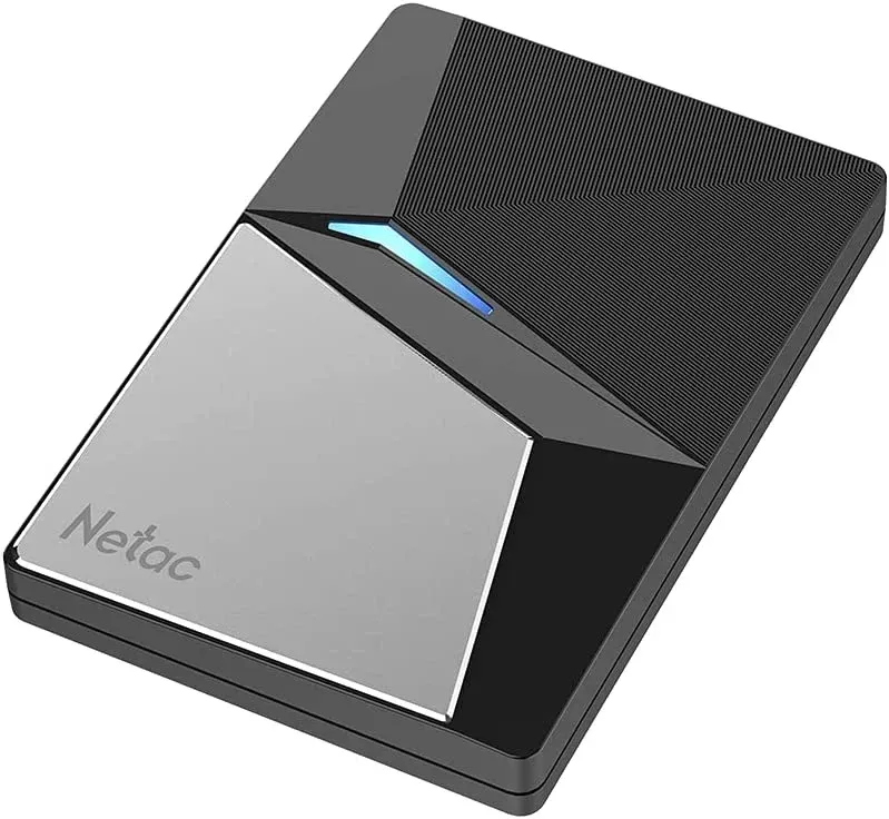 Накопитель SSD Netac USB-C 120Gb NT01Z7S-120G-32BK Z7S 2.5 черный - фото 4
