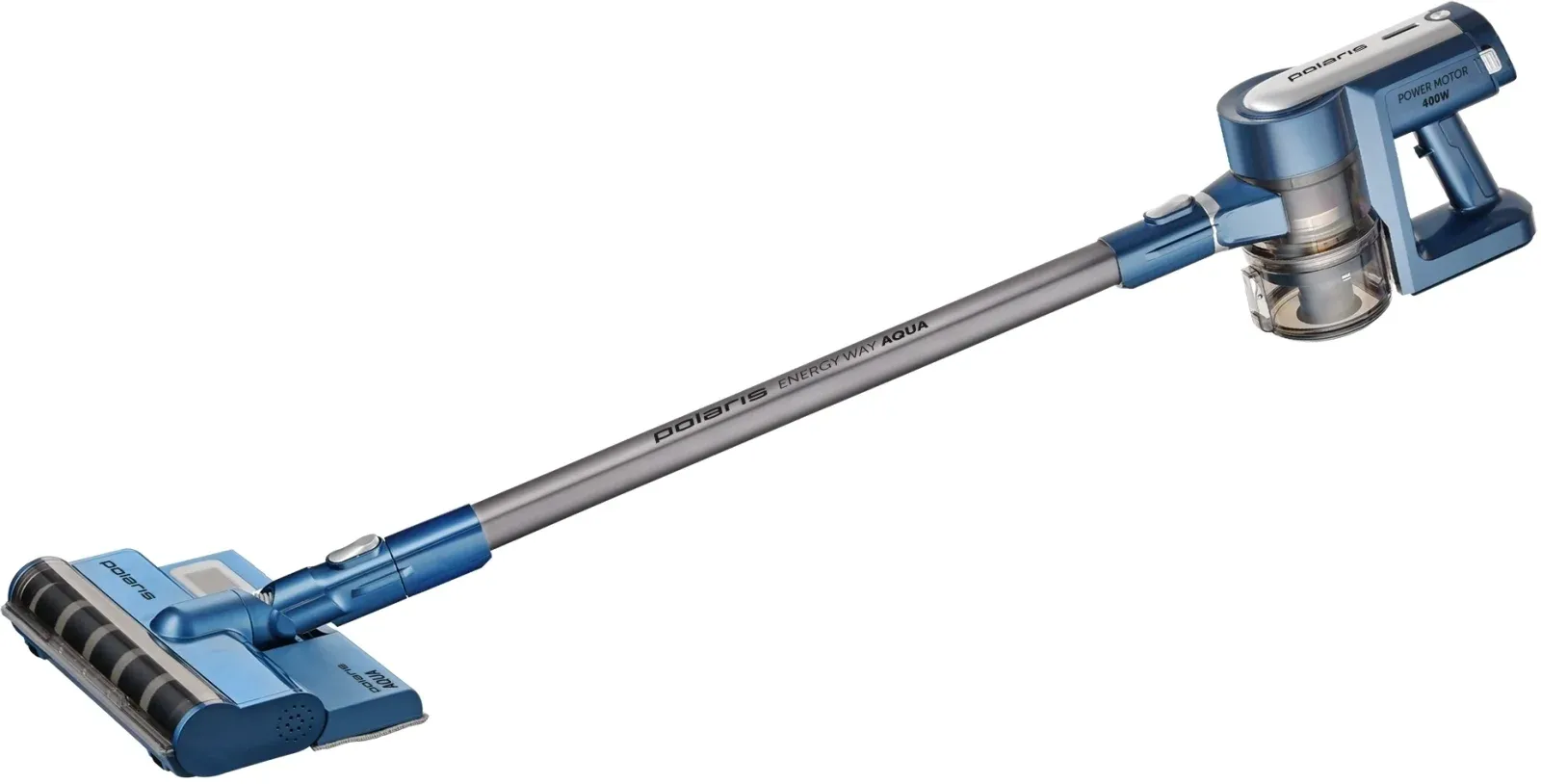 Пылесос Polaris Energy WAY AQUA PVCS 7000 400Вт синий/серый - фото 4