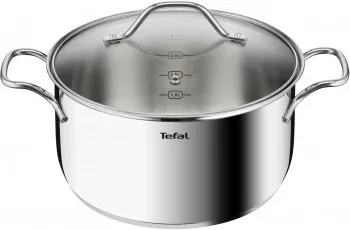 Кастрюля Tefal Intuition B8644674 5л. d=24см с крышкой серебристый 2100125815, 5 л - фото 7