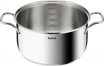 Кастрюля Tefal Intuition B8644674 5л. d=24см с крышкой серебристый 2100125815, 5 л - фото 8