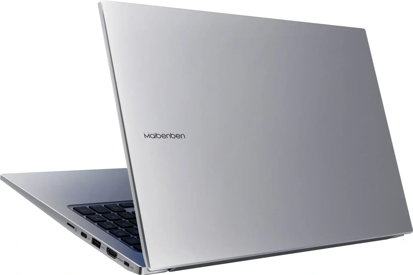 Ноутбук Maibenben M553 Ryzen 3 5300U 8Gb SSD512Gb AMD Radeon Graphics 15.6 IPS FHD 1920x1080 Linux silver WiFi BT Cam 4278mAh M5531SB0LSRE0 - фото 8