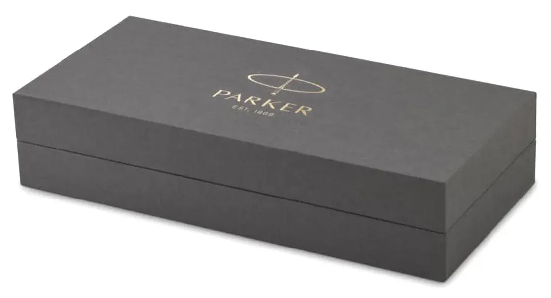 Ручка шариков. Parker Duofold K74 1931390 Black CT M черн. черн. подар.кор. - фото 3