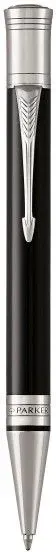 Ручка шариков. Parker Duofold K74 1931390 Black CT M черн. черн. подар.кор. - фото 5