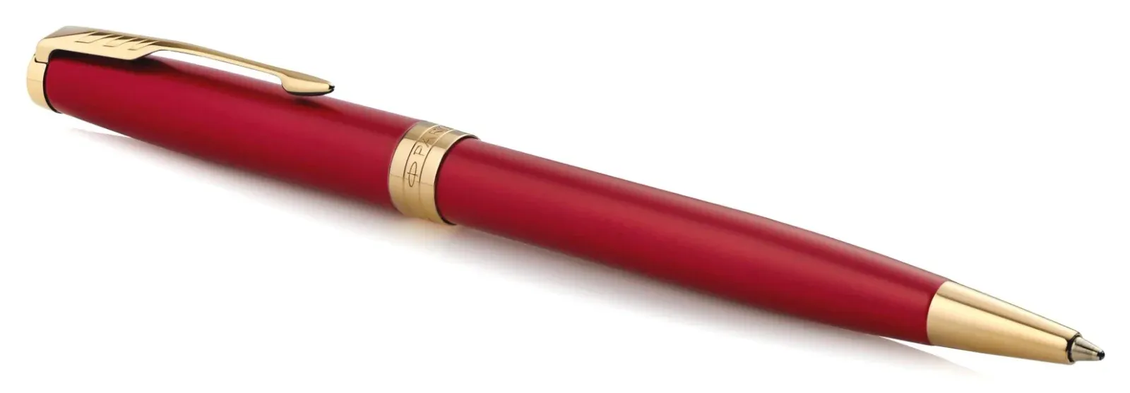 Ручка шариков. Parker Sonnet Core K539 1931476 LaqRed GT M черн. черн. подар.кор. - фото 1