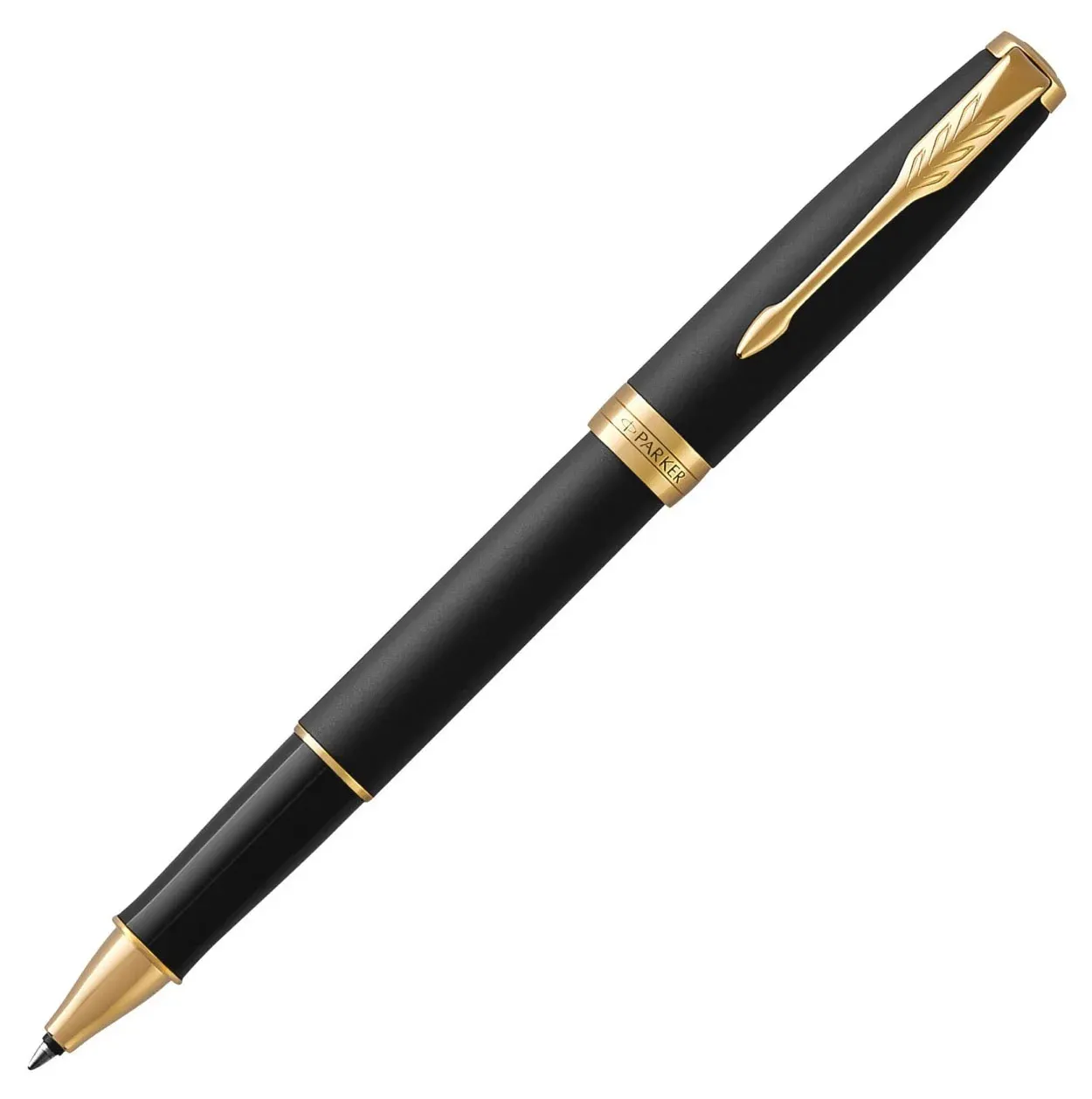 Ручка роллер Parker Sonnet Core T528 1931518 Matte Black GT F черн. черн. подар.кор. - фото 6