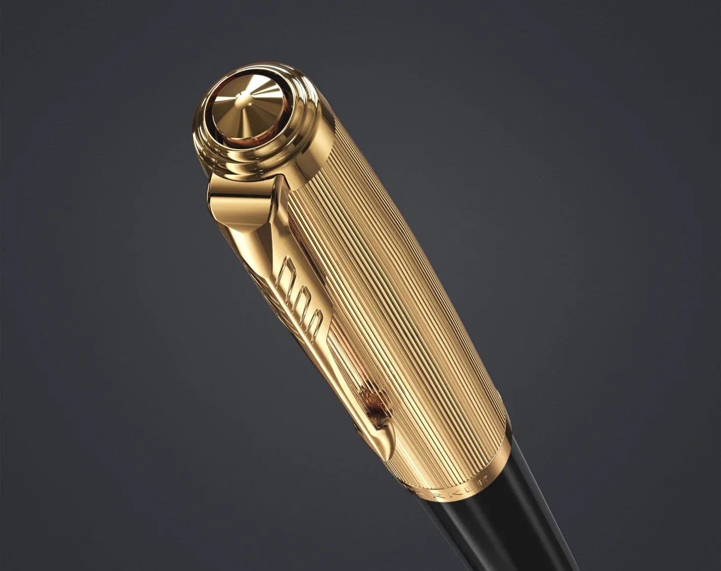 Ручка шариков. Parker 51 Deluxe 2123513 Black GT M черн. черн. подар.кор. - фото 2