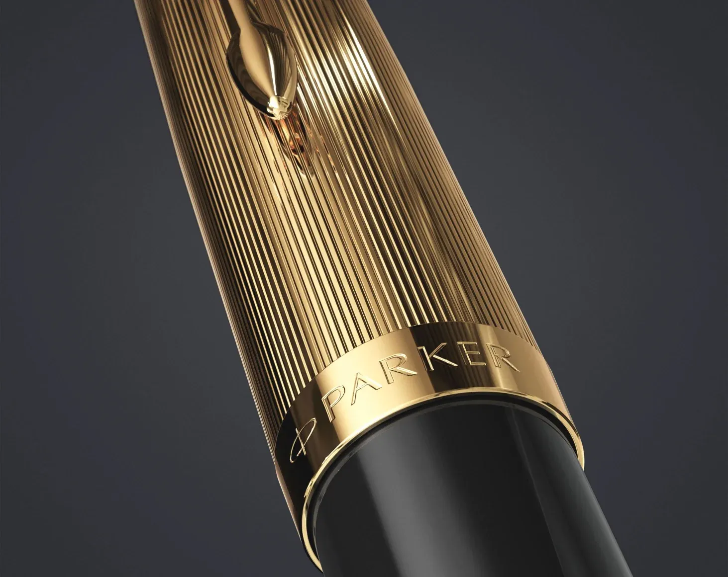 Ручка шариков. Parker 51 Deluxe 2123513 Black GT M черн. черн. подар.кор. - фото 3