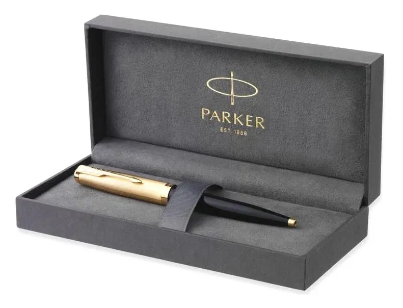 Ручка шариков. Parker 51 Deluxe 2123513 Black GT M черн. черн. подар.кор. - фото 4