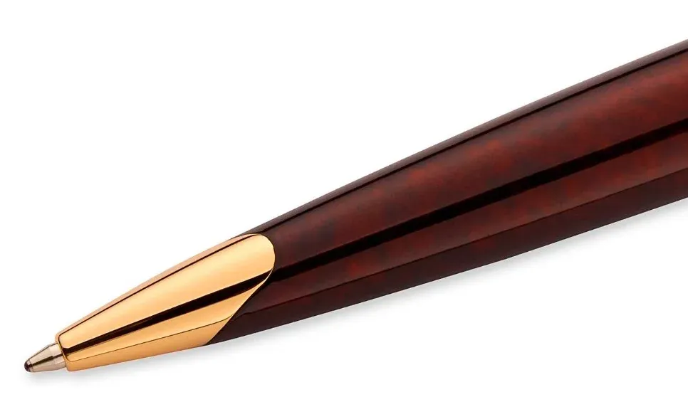 Ручка шариков. Waterman Carene 21104 S0700940 Amber GT M син. черн. подар.кор. - фото 3