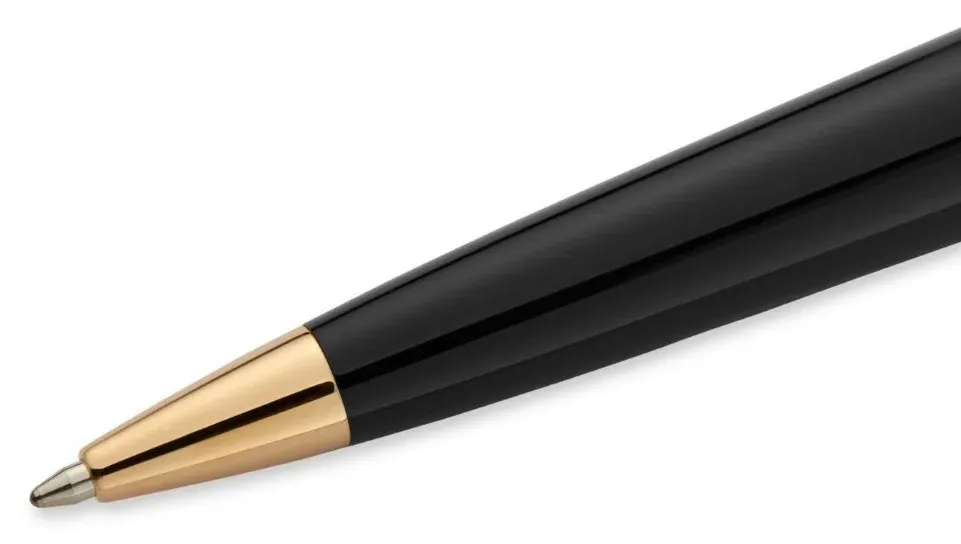 Ручка шариков. Waterman Expert 3 S0951700 Black Laque GT M син. черн. подар.кор. - фото 2