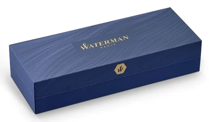 Ручка шариков. Waterman Expert 3 S0951700 Black Laque GT M син. черн. подар.кор. - фото 4
