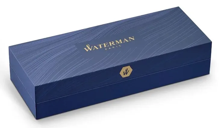 Ручка шариков. Waterman Expert 3 S0952000 Stainless Steel GT M син. черн. подар.кор. - фото 4