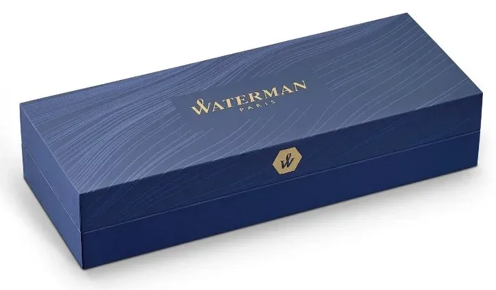 Ручка шариков. Waterman Hemisphere S0920670 Mars Black GT M син. черн. подар.кор. - фото 3