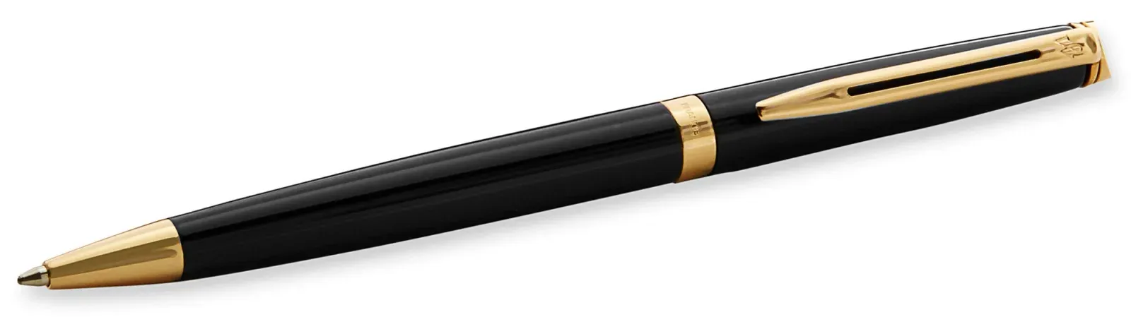 Ручка шариков. Waterman Hemisphere S0920670 Mars Black GT M син. черн. подар.кор. - фото 4