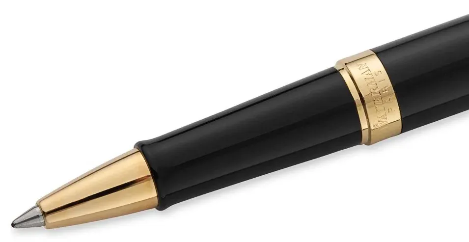 Ручка роллер Waterman Hemisphere S0920750 Matte Black GT F черн. черн. подар.кор. - фото 3