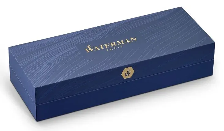 Ручка роллер Waterman Hemisphere S0920750 Matte Black GT F черн. черн. подар.кор. - фото 5