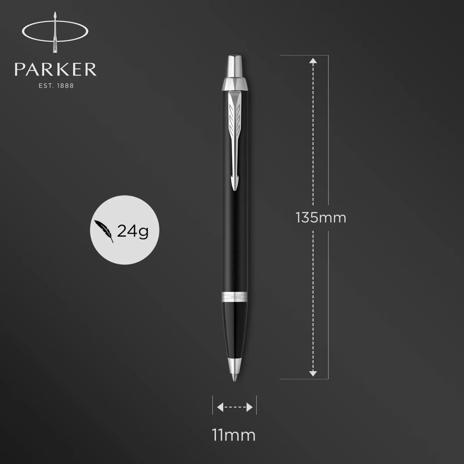 Шариковые ручки PARKER K319 - фото 2