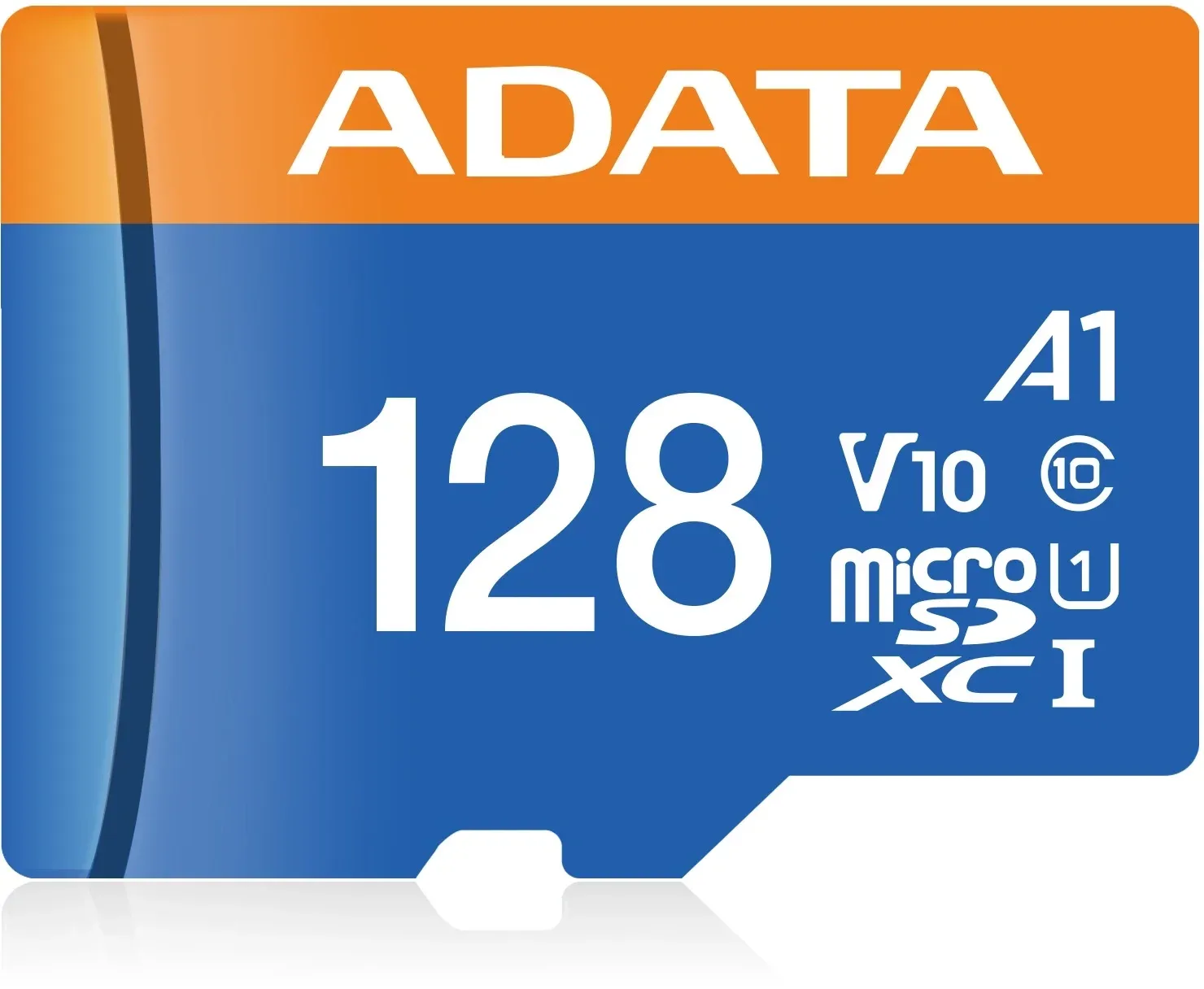 Флеш карта microSDXC 128GB A-Data AUSDX128GUICL10A1-RA1 Premier + adapter - фото 2
