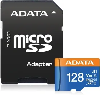 Флеш карта microSDXC 128GB A-Data AUSDX128GUICL10A1-RA1 Premier + adapter - фото 5