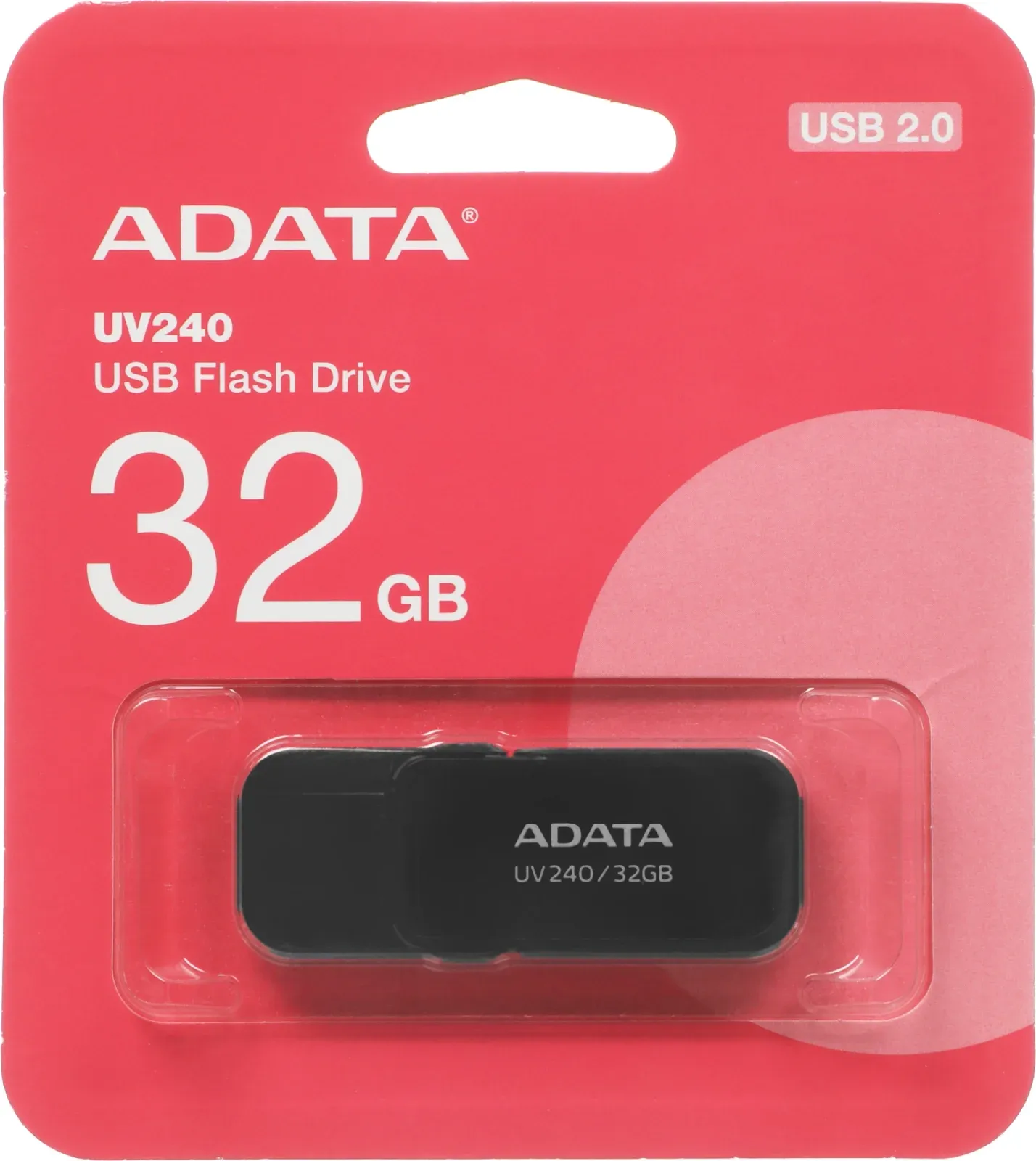 Флеш Диск A-Data 32Gb UV240 AUV240-32G-RBK USB2.0 черный, 32 ГБ - фото 4