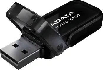 Флеш Диск A-Data 64Gb UV240 AUV240-64G-RBK USB2.0 черный, 64 ГБ - фото 7