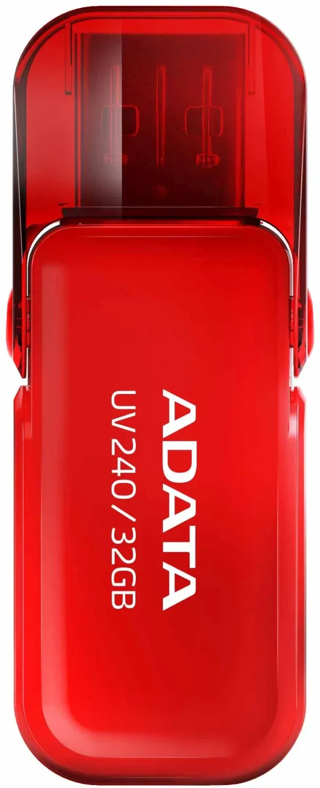 Флеш Диск A-Data 32Gb UV240 AUV240-32G-RRD USB2.0 красный, 32 ГБ - фото 2