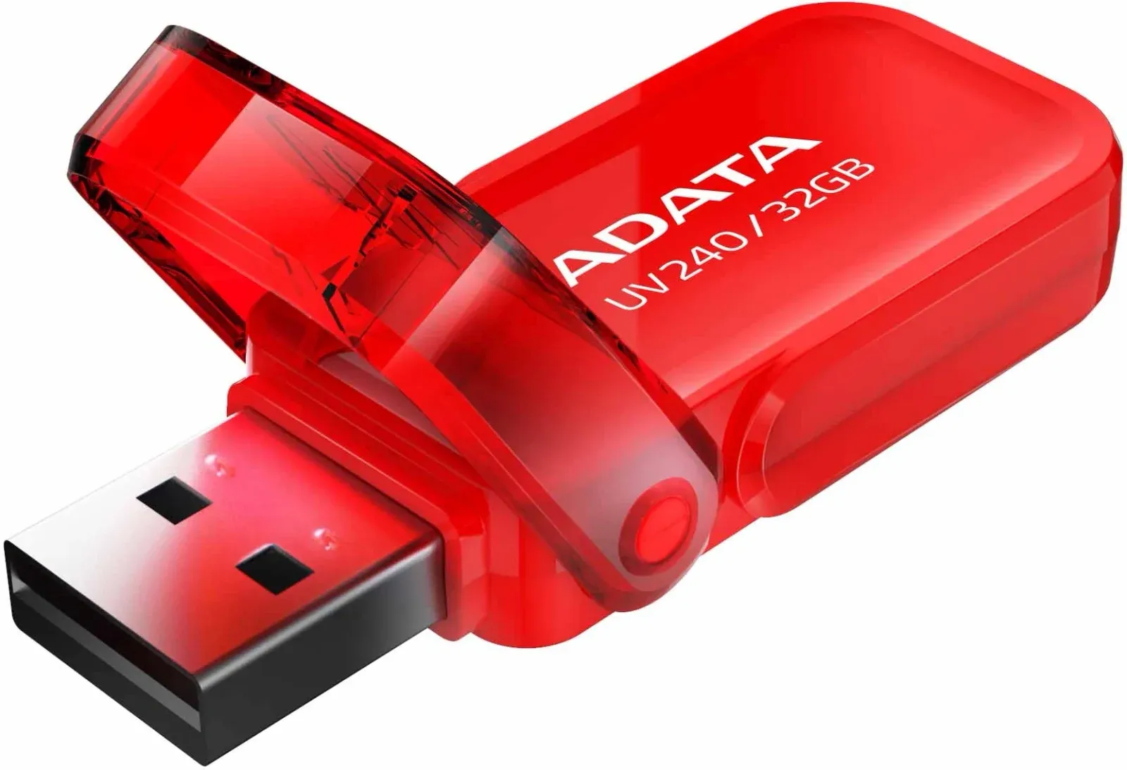 Флеш Диск A-Data 32Gb UV240 AUV240-32G-RRD USB2.0 красный, 32 ГБ - фото 3
