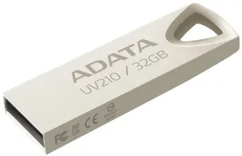Флеш Диск A-Data 32Gb UV210 AUV210-32G-RGD USB2.0 золотистый, 32 ГБ - фото 7