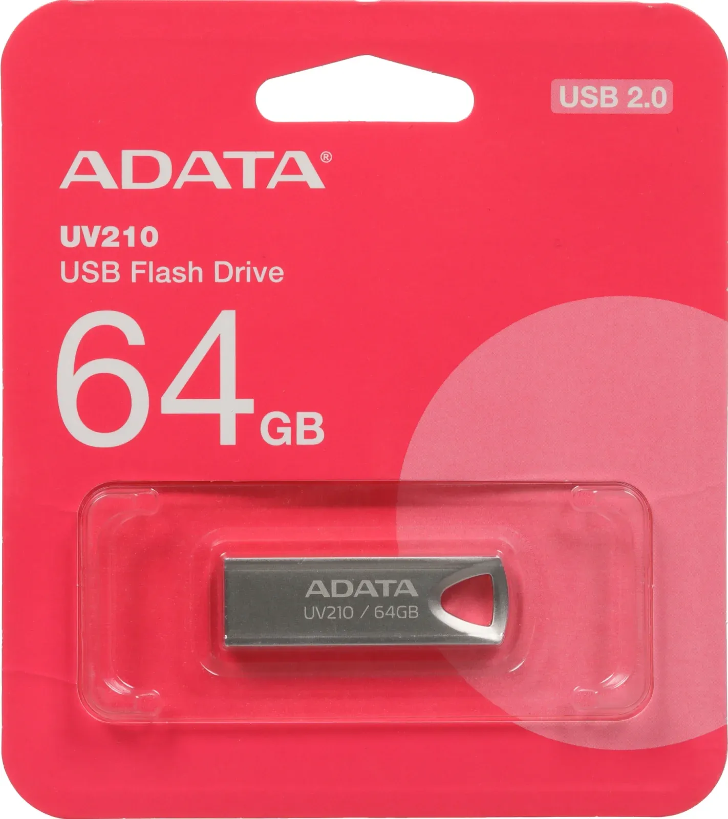 Флеш Диск A-Data 64Gb UV210 AUV210-64G-RGD USB2.0 золотистый, 64 ГБ - фото 4