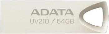 Флеш Диск A-Data 64Gb UV210 AUV210-64G-RGD USB2.0 золотистый, 64 ГБ - фото 6